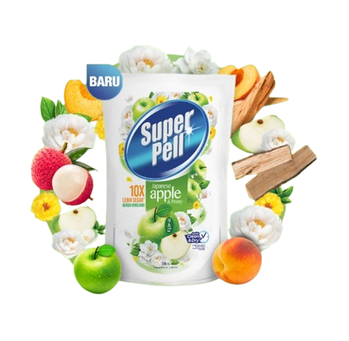 Super Pell Pembersih Lantai Fresh Apple 