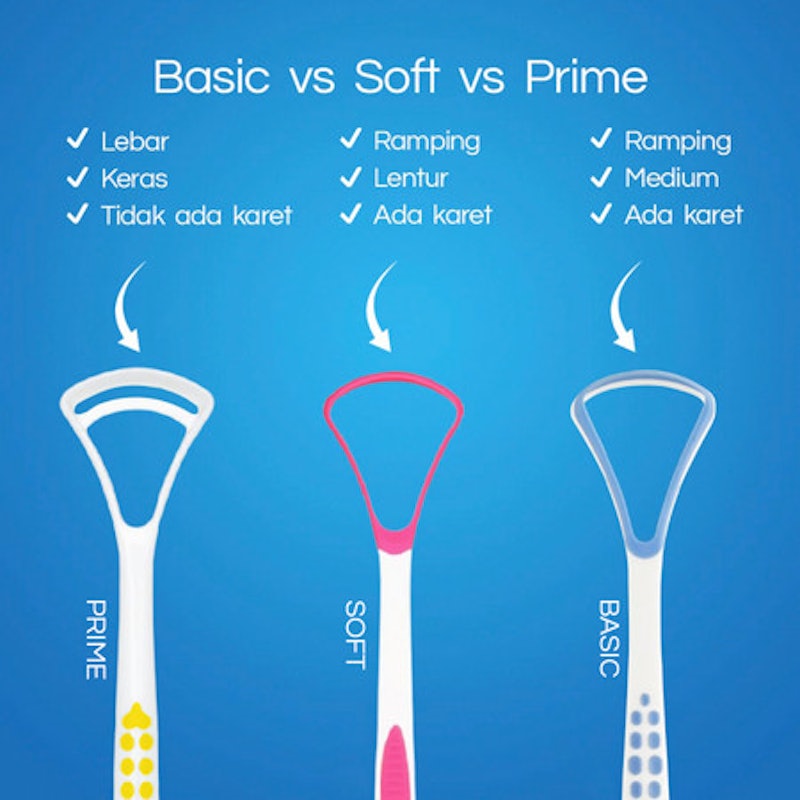 Qora®L Pembersih Lidah (Soft) 3