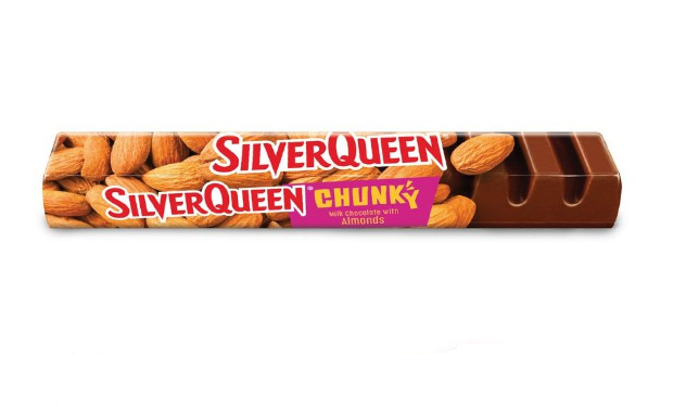 SilverQueen Chunky Milk Chocolate with Almonds