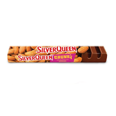 SilverQueen Chunky Milk Chocolate with Almonds
