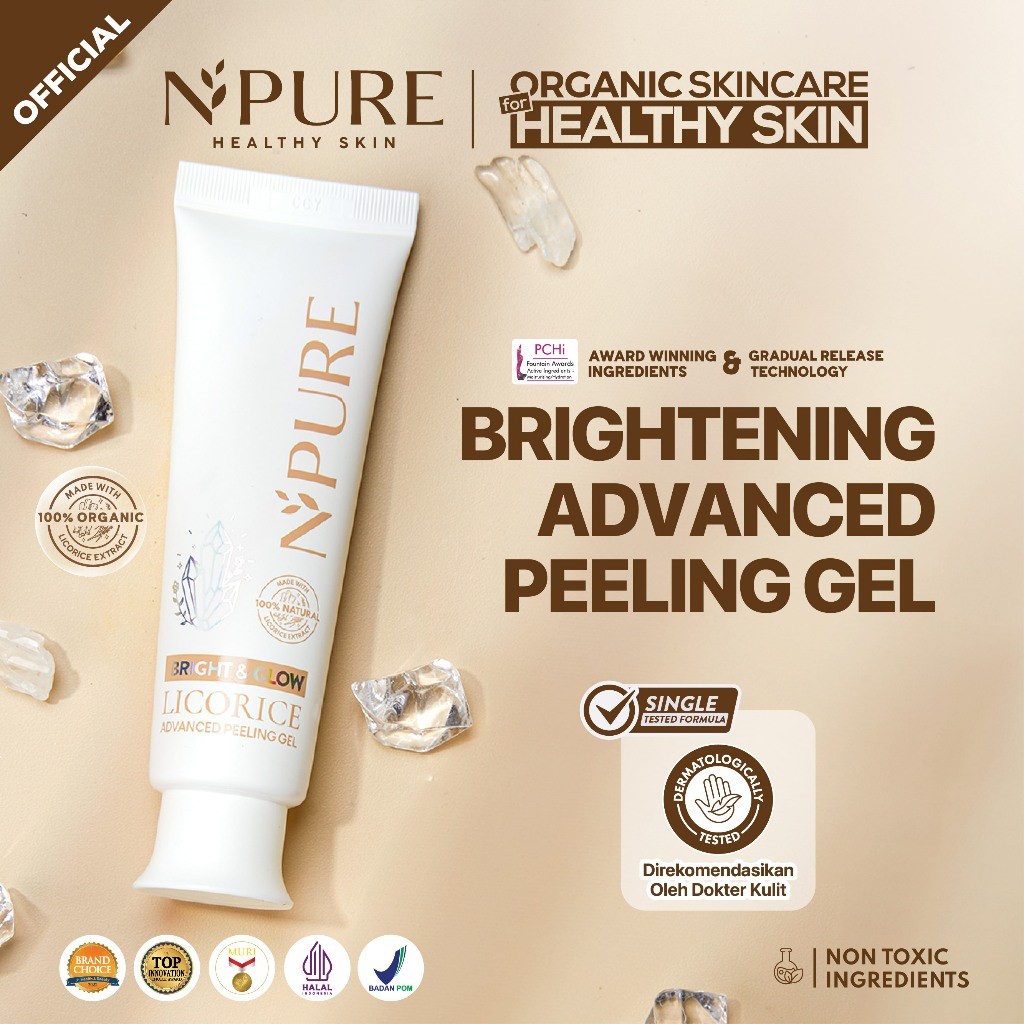 Penta Natural Kosmetindo N'PURE Licorice Advanced Peeling Gel