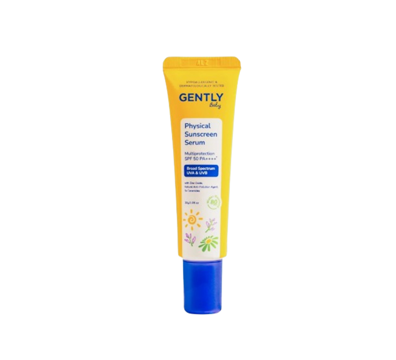 GENTLY Baby Physical Sunscreen Serum 1