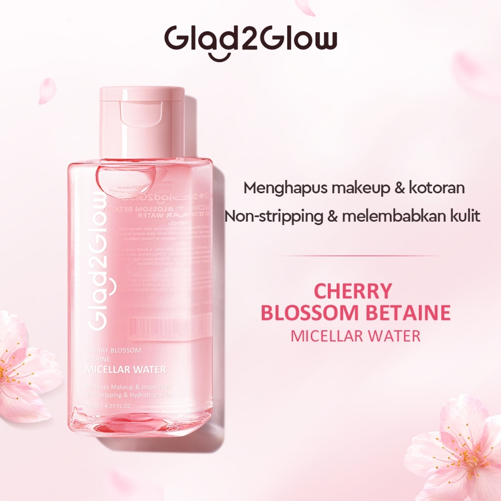 Glad2Glow Cherry Blossom Betaine Micellar Water 5