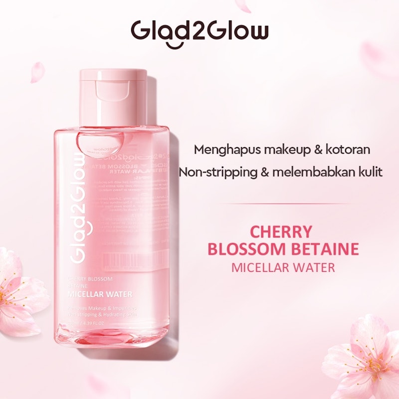 Glad2Glow Cherry Blossom Betaine Micellar Water 5