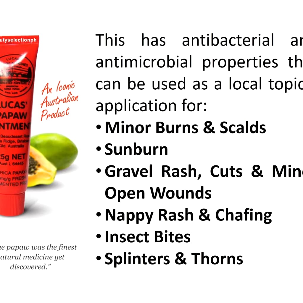 Lucas Papaw Remedies Lucas' Papaw Ointment Lip Balm