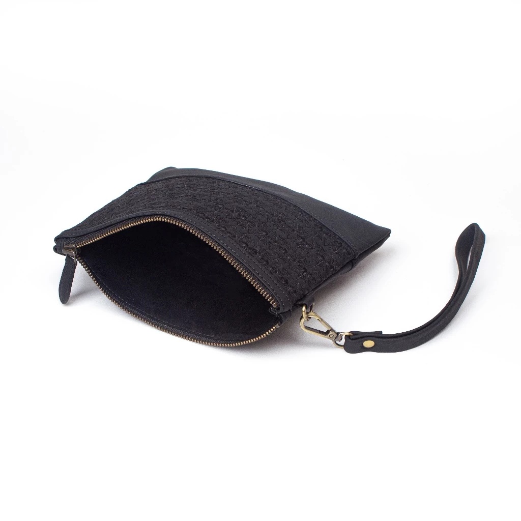 Gammara Leather Karama Pouch Batik Embroidery