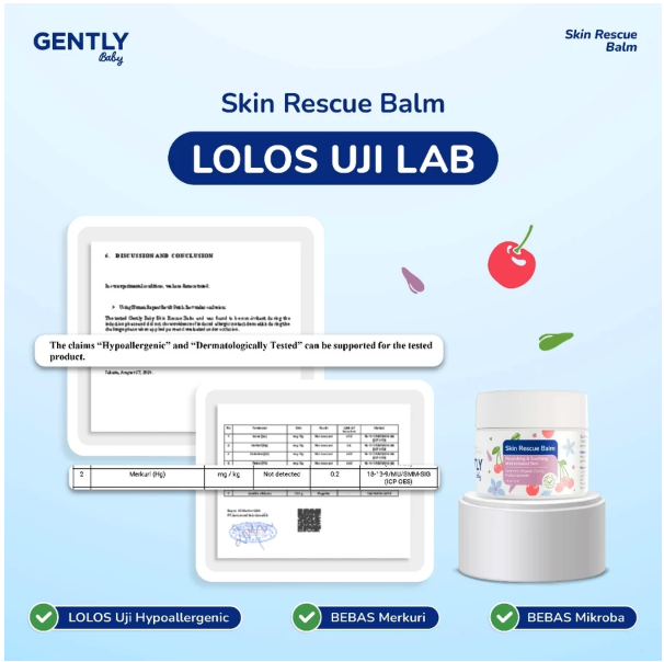 Inovasi Teknologi Untung Berkah Gently Skin Rescue Balm