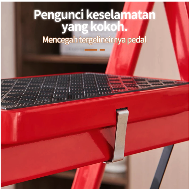  ECOSEN Household Steel Ladder 3 Layer