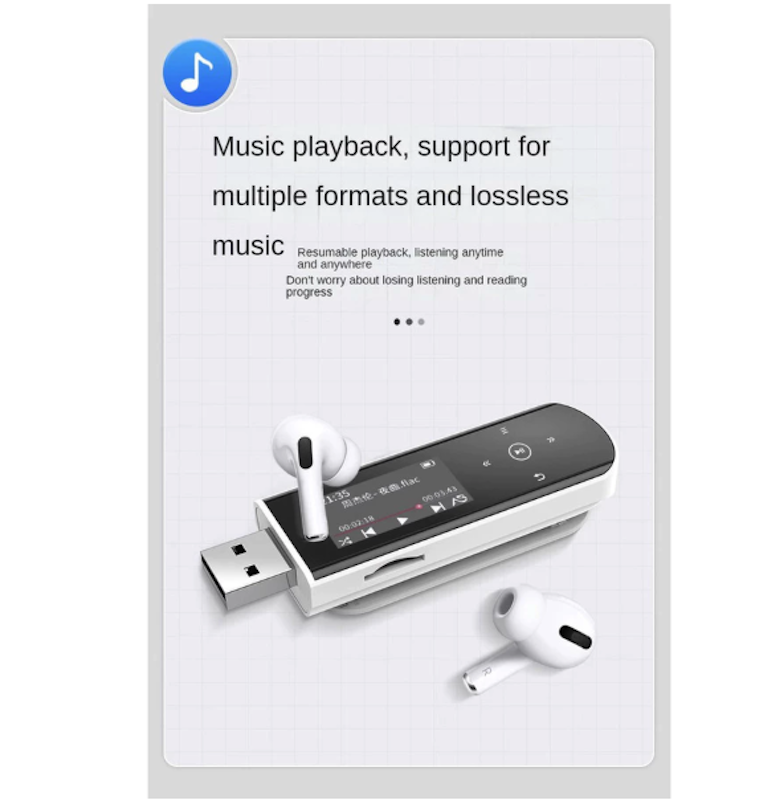 Ruizu 2in1 MP3 Player 5