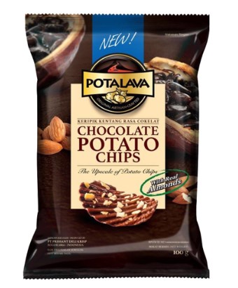 POTALAVA Chocolate Potato Chips