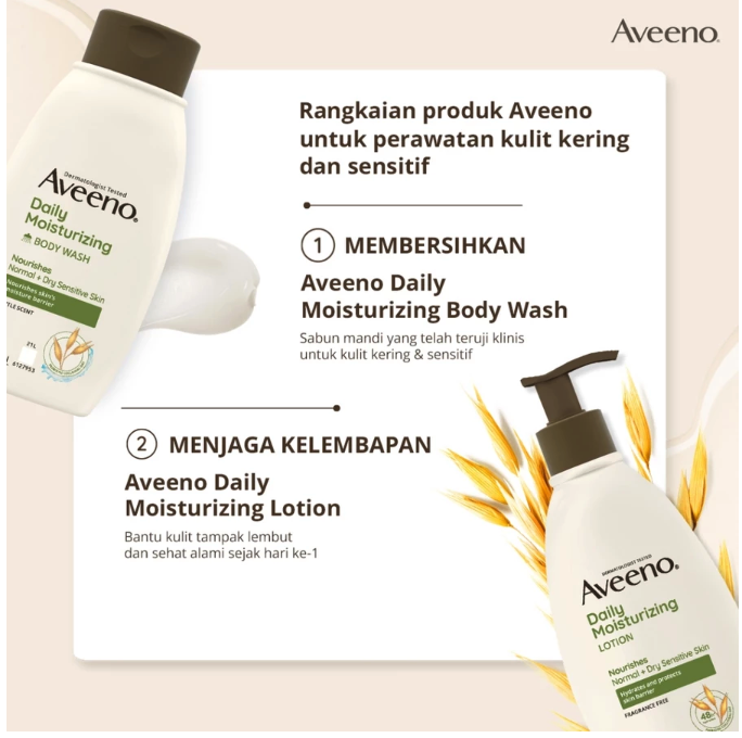 Johnson & Johnson Indonesia Aveeno Daily Moisturizing Lotion