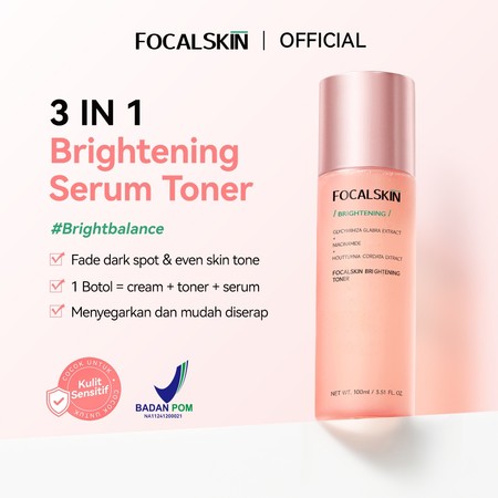 FCL Internasional Indonesia FOCALSKIN Brightening Toner 