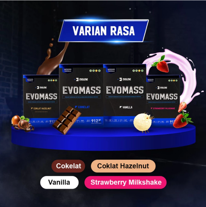  Anugrah Inti Makmur Indonesia Evolene Evomass Coklat Hazelnut