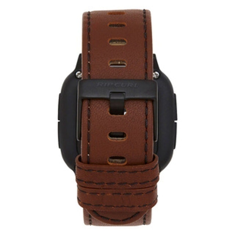Next Tide Gunmetal Leather Watch 4