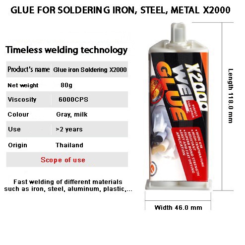 Well Glue Glue Iron Soldering X2000