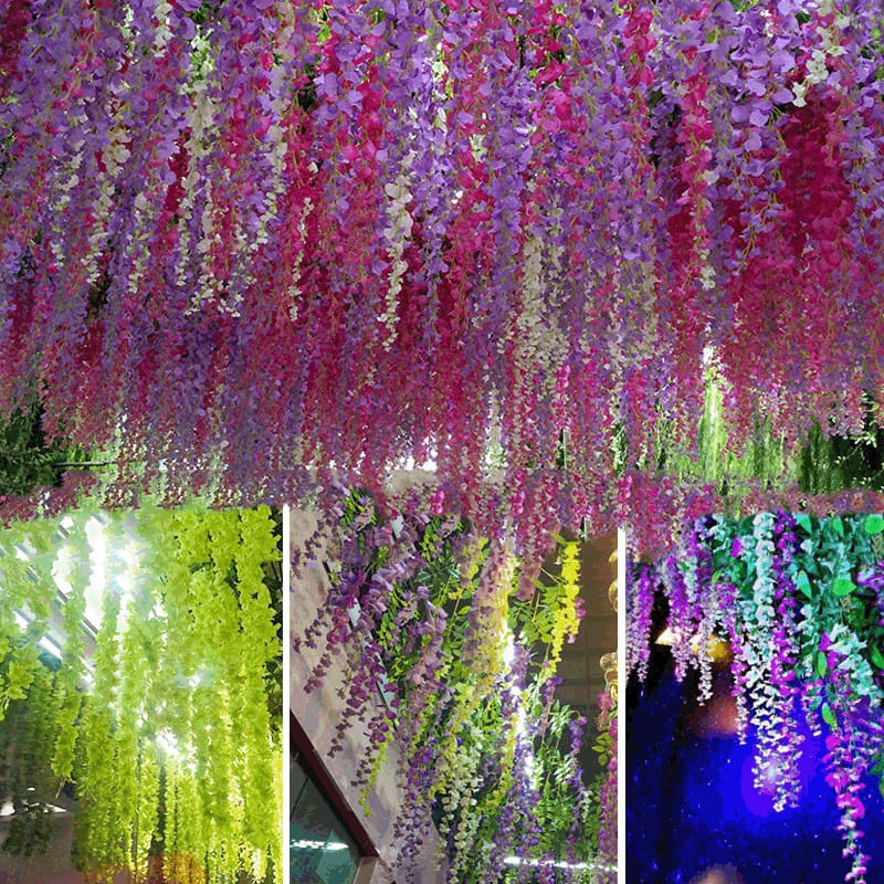  Bunga Hias Wisteria Gantung