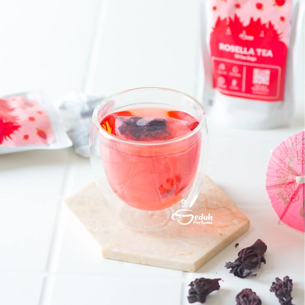 Seduh Pertama Rosella Tea 