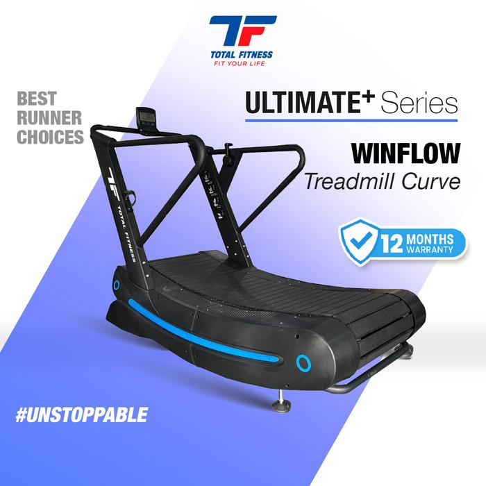 Total Fitness Ultimate+ Series Winflow Treadmill Curve 4