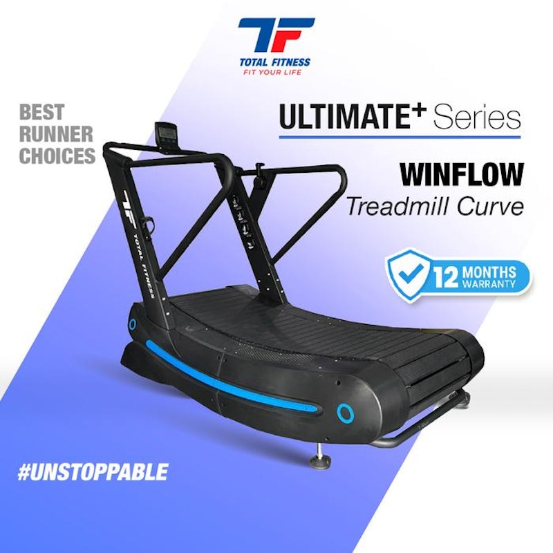 Total Fitness Ultimate+ Series Winflow Treadmill Curve 4