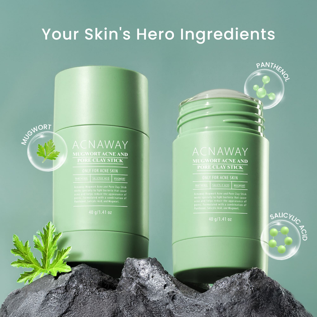 Acnaway Mugwort Acne and Pore Clay Stick