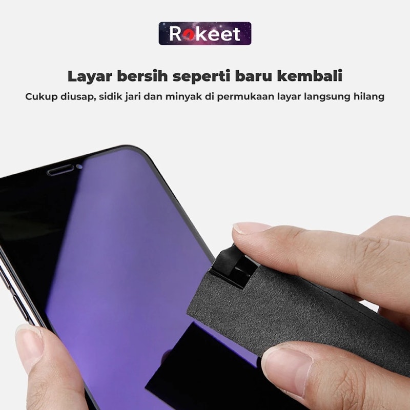 Rokeet Screen Cleaner Portable with Microfiber 4