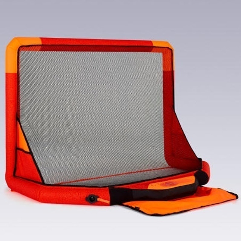 Gawang Pompa Inflatable Air Kage - Merah/Oranye