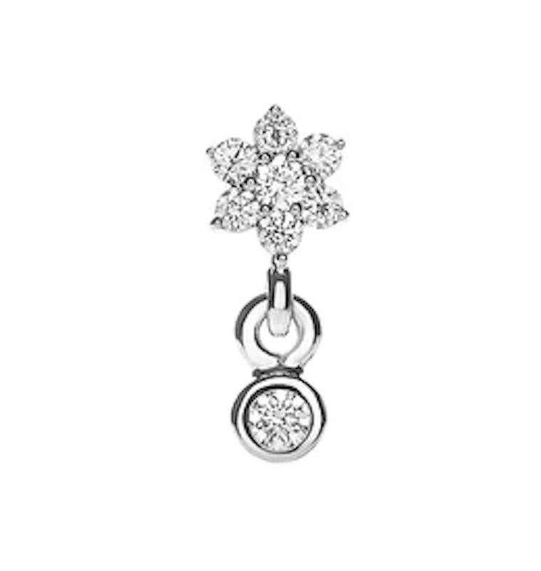 Sakura Millie Stud Diamond Earrings 1