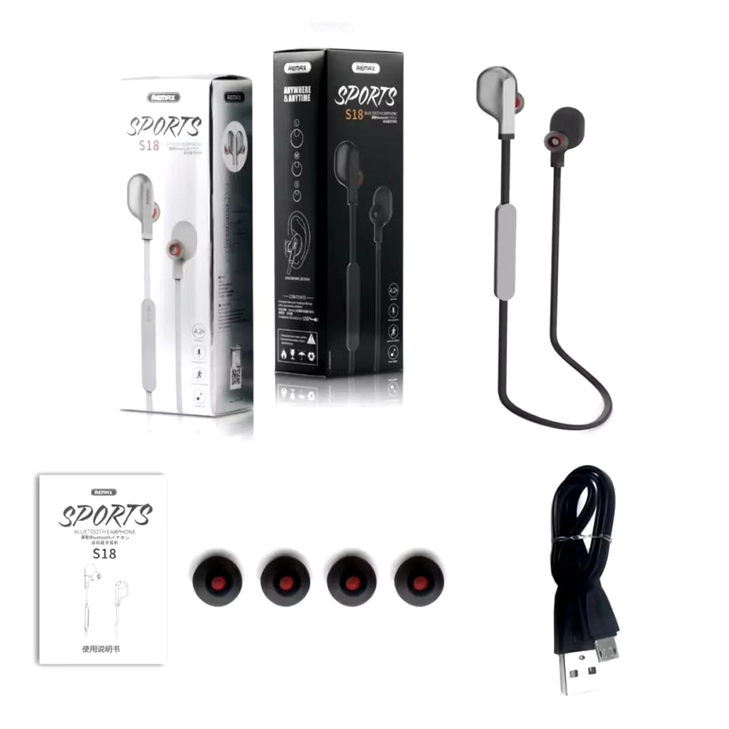 Remax Life Indonesia Remax Sport Bluetooth Earphone RB-S18