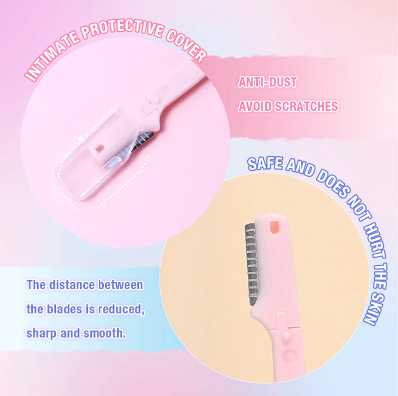 SANIYE 2 pcs Eyebrow Razer 3