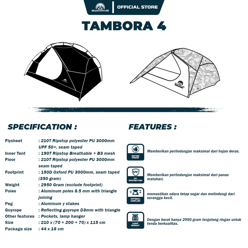BIGADVENTURE Tambora Series 2