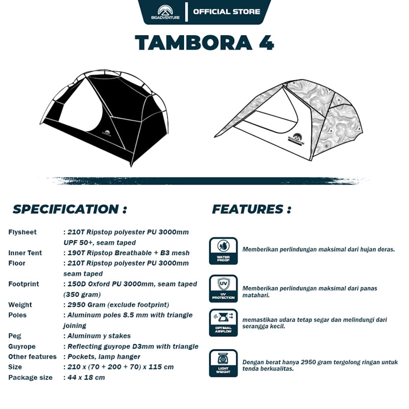 BIGADVENTURE Tambora Series 2