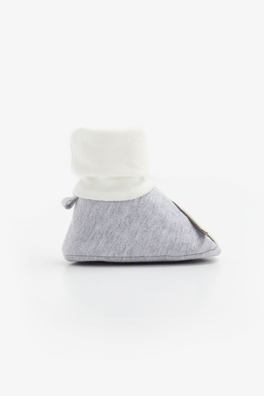 Penguin Sock Top Baby Booties 2