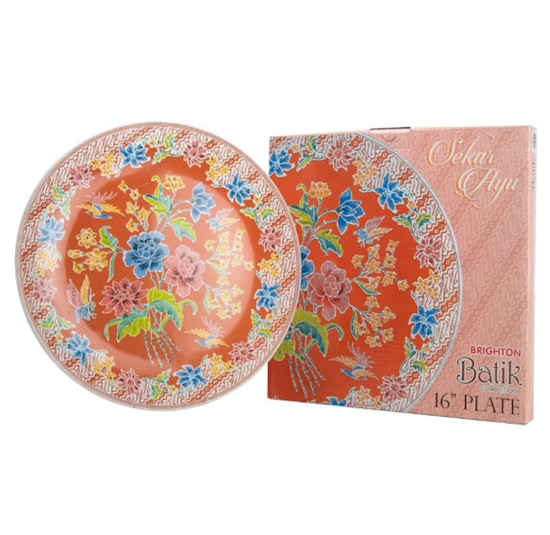 Brighton Piring Saji Besar 40 cm Batik Series 4