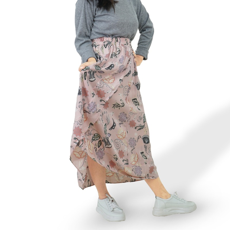 Batik Trusmi Batik Erina Pink ABK 3