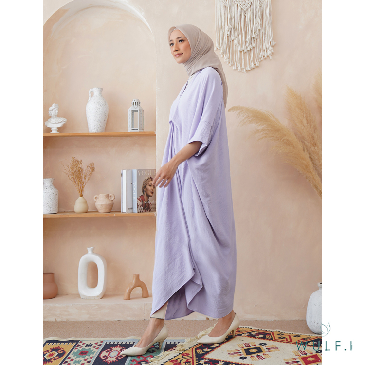  Kaftan Warahmah Light Lilac