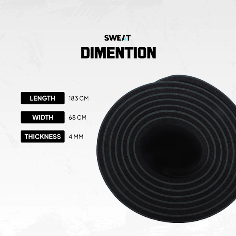 SWEAT Premium Anti-Slip Yoga Mat 4