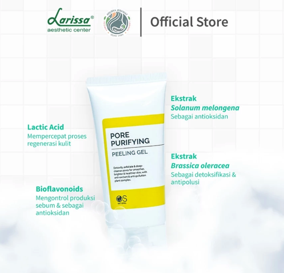 Larissa Anugerah Sejahtera Larissa Pore Purifying Peeling Gel