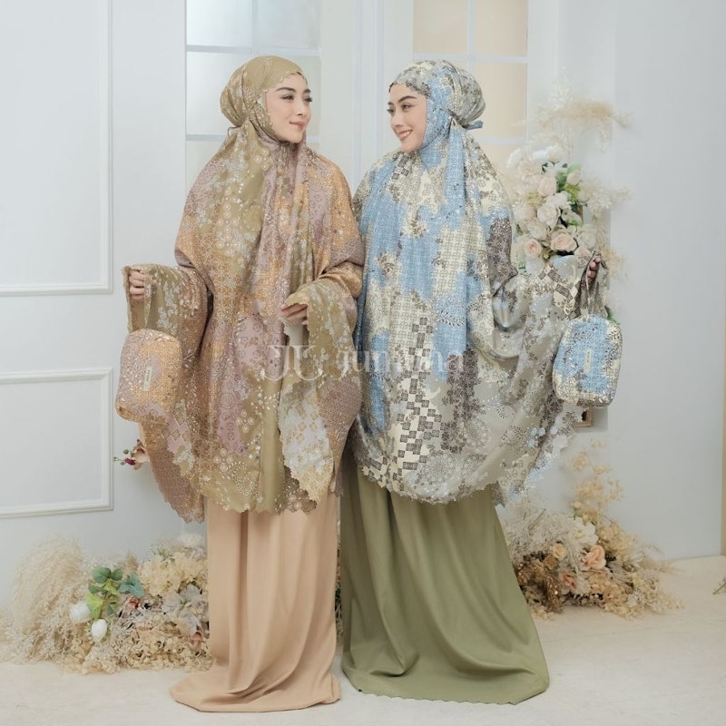 Jumuna Mukena Travelling Laser Cut Motif 2