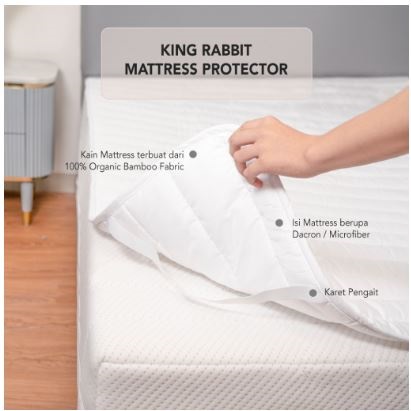 Sandang Indah Anugerah King Rabbit Mattress Protector