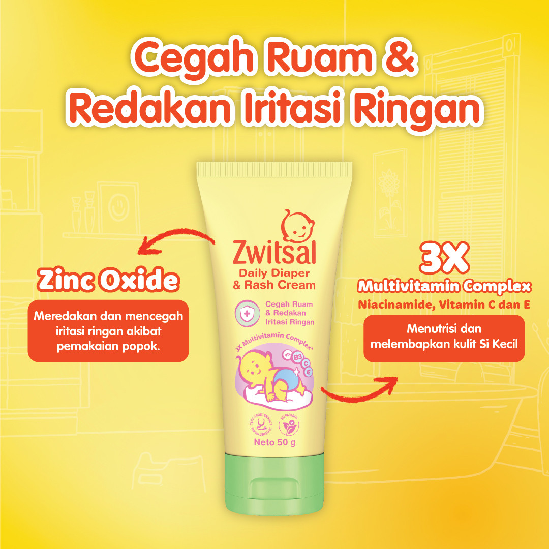 Unilever Indonesia Zwitsal Daily Diaper and Rash Cream