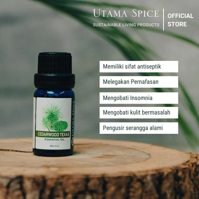 Supa Dupa Spice Utama Spice Cedarwood Texas Essential Oil