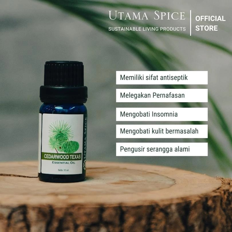Utama Spice Cedarwood Texas Essential Oil 2