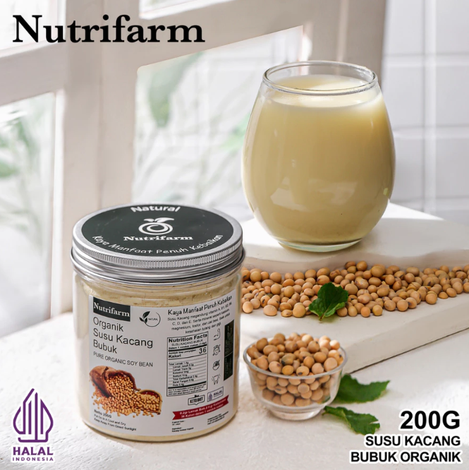 Nutrifarm Prima Indonesia Nutrifarm Organik Susu Kacang Bubuk