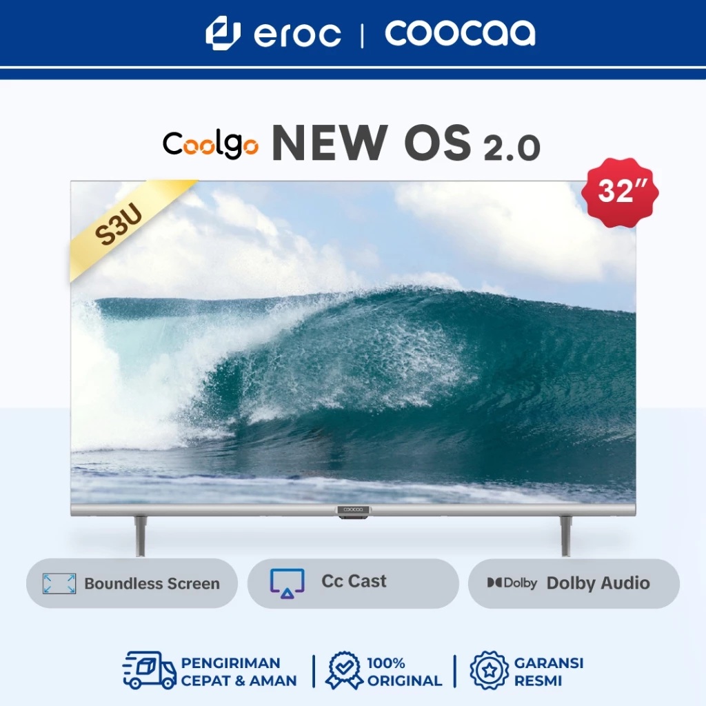 Coocaa 32 Inch HD Smart TV 5