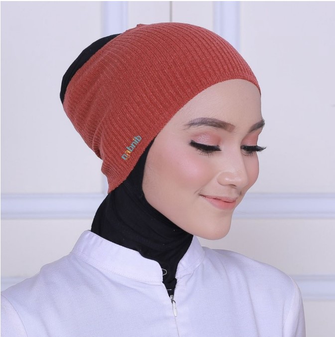 Stripy Ciput Rajut Bandana