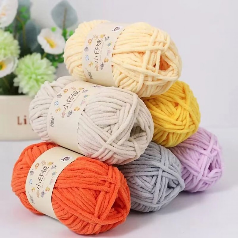 Benang Rajut Chenille 3