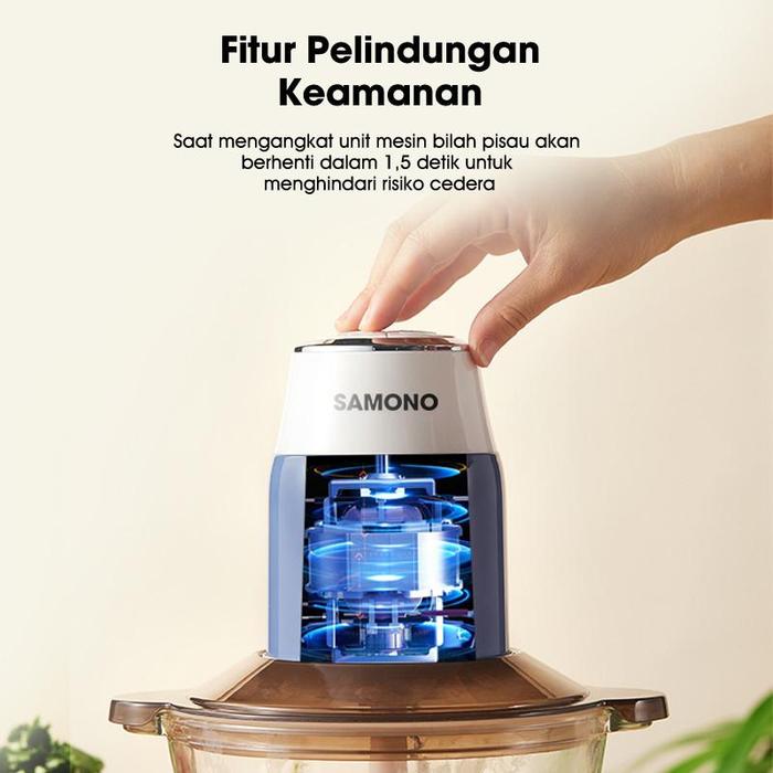 Wook Global Technology Samono Food Chopper 2 Liter SW-069S