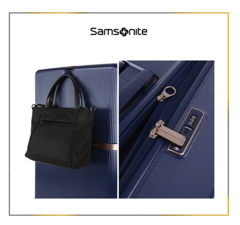 Samsonite Minter Spinner Cabin Navy 20 inci 2