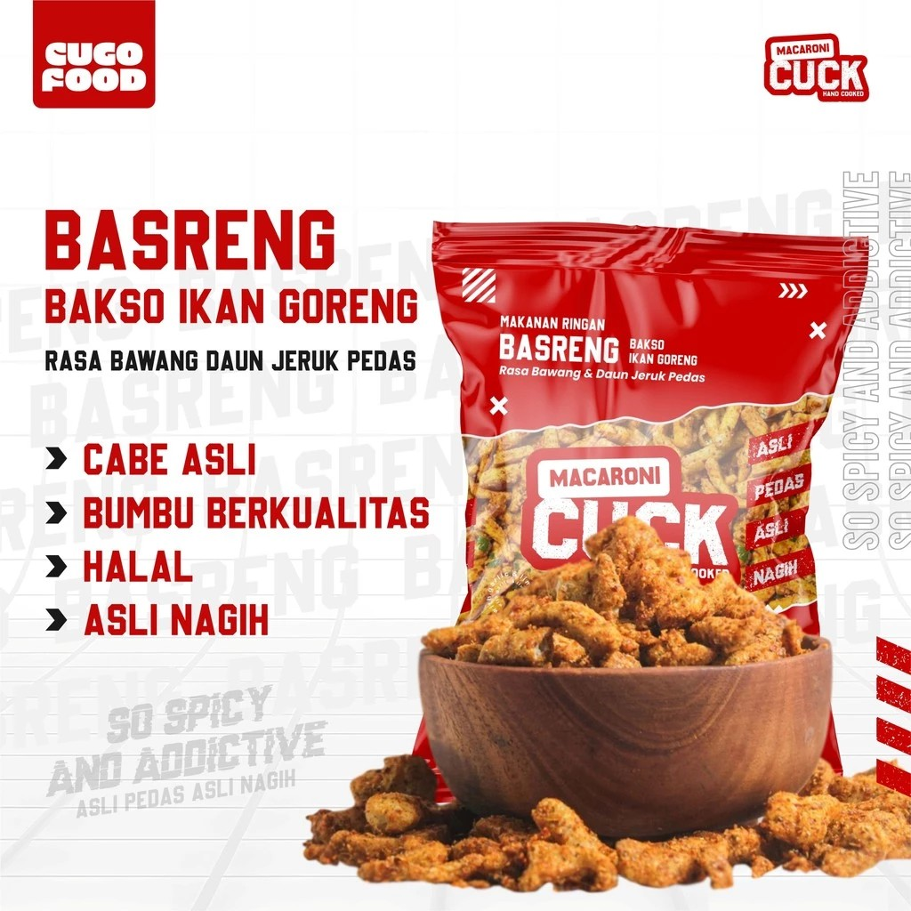 Cipta Usaha Cahaya Kuliner Indonesia Macaroni Cuck Basreng