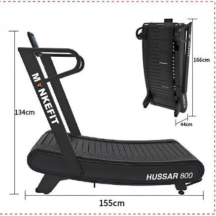  Monkefit Curve Treadmill HUSSAR800